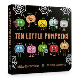 Ten Little Pumpkins Board Book