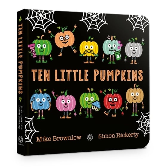 Ten Little Pumpkins Board Book image 0