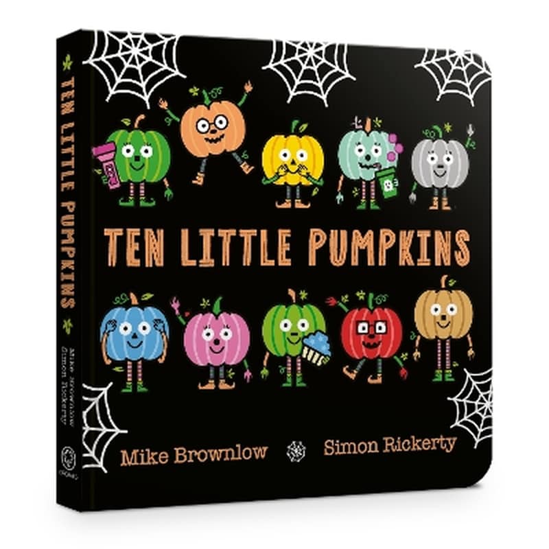 Ten Little Pumpkins Board Book