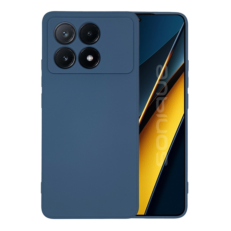 SONIQUE Θήκη Xiaomi Poco X6 Pro 5G - Sonique Σιλικόνης My Colors - Μπλε Σκούρο