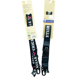 Μπρελόκ Long Lanyard  NBA Chicago Bulls Μαύρο