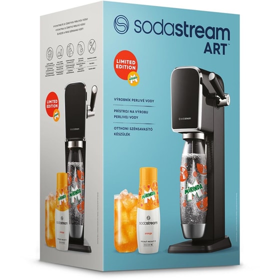 Συσκευή Παραγωγής Ανθρακούχου Νερού SODASTREAM SS-ART-MBM Μαύρο image 3