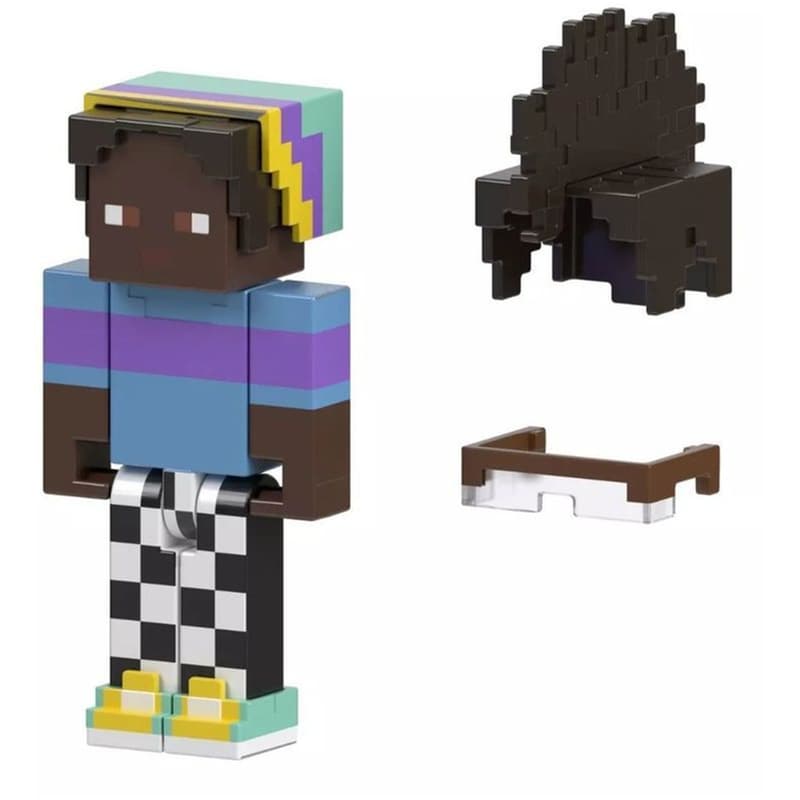 MATTEL Φιγούρα Mattel Minecraft - Creator Series - Checkered Slacks (8cm)