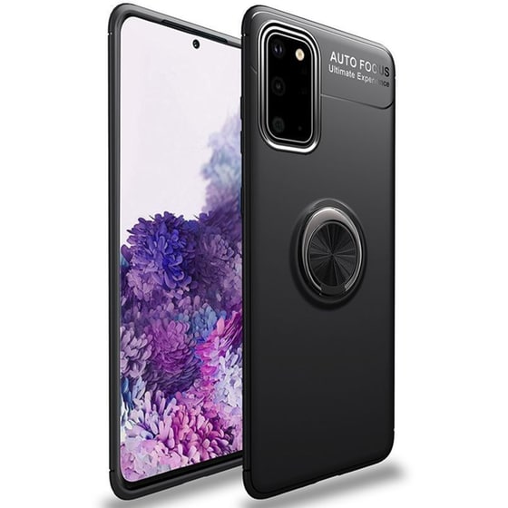Θήκη Samsung Galaxy S20 - Ancus Autofocus Shockproof Με Ring Holder - Μαύρο image 0