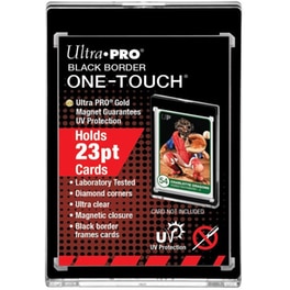 Ultra Pro 23pt Black Border Uv One-touch Magnetic Holder