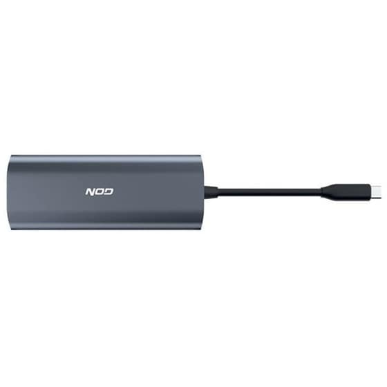 NOD C-Dock 9 USB Hub με 9 θύρες - Ασημί image 1