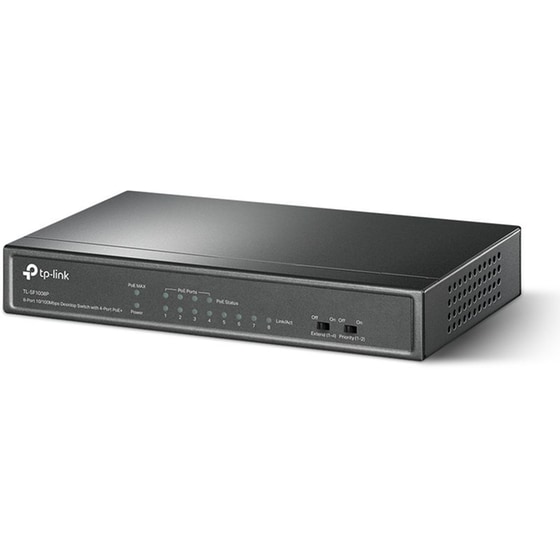 TP-Link TL-SF1008P Network Switch L2 Fast Ethernet (100 Mbps) 8-Port PoE Support image 1