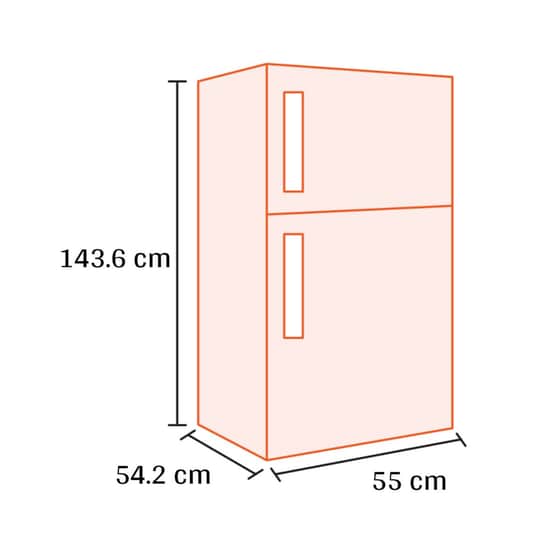 HISENSE RT267D4AWE 206 Lt Λευκό Δίπορτο Ψυγείο image 1