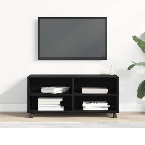Έπιπλο Τηλεόρασης VidaXL 90 x 35 x 40,5 cm - Μαύρο image 3