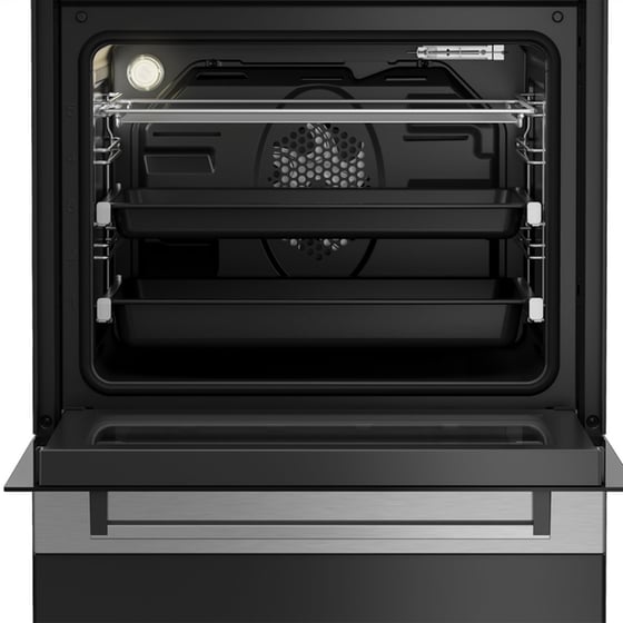 BEKO FSM 67320 DXT 72 Lt Inox Ηλεκτρική Κουζίνα image 3