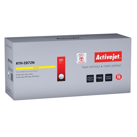 Toner Συμβατό Activejet Ath-2072n For Hp 117a 2072a Yellow. image 0