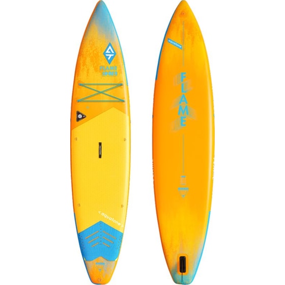 Φουσκωτή Σανίδα SUP Aquatone 381 x 81 - Πορτοκαλί image 2
