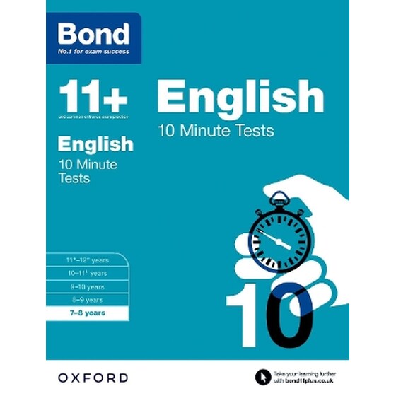 Bond 11+: English: 10 Minute Tests image 0