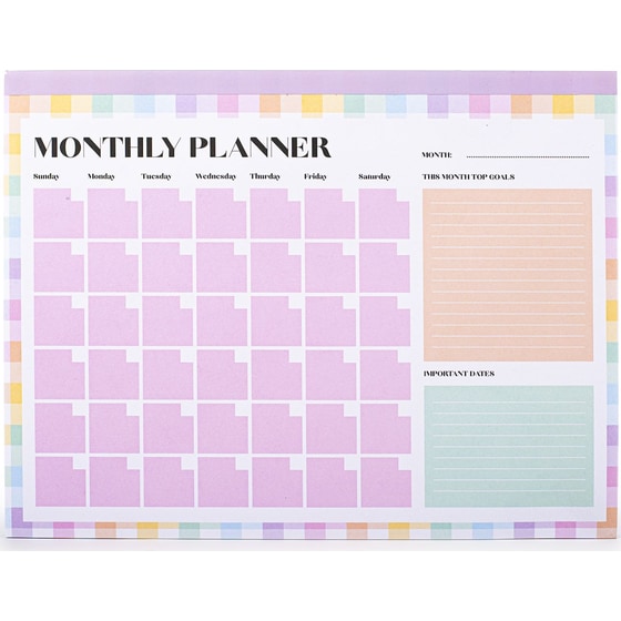 Organizer Planner Monthly Posh+Pop image 2