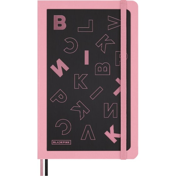 Ημερολόγιο Εβδομαδιαίο 2027 Moleskine x BLACKPINK 18Μ L Hardcover Μαύρο/Ροζ image 0