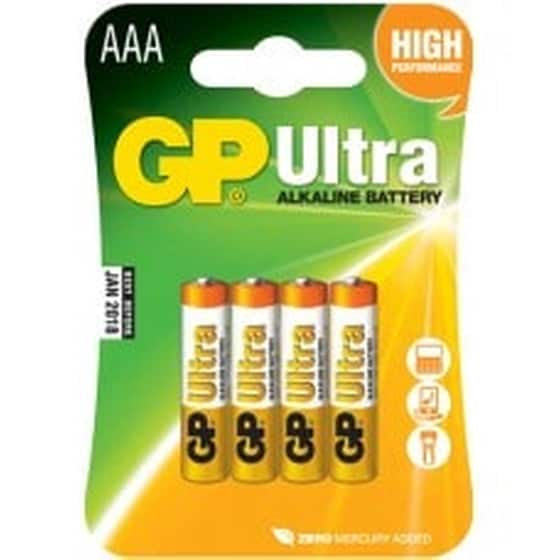 GP BATTERIES Αλκαλικές Μπαταρίες AAA 1.5V 4τμχ image 0
