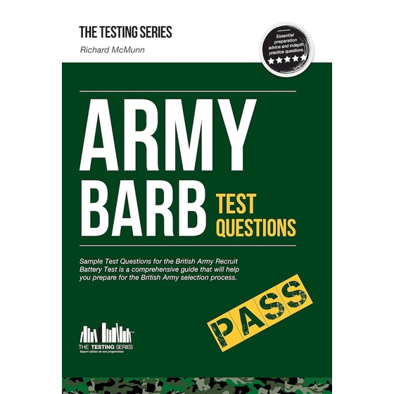 Army BARB Test Questions: Sample Test Questions for the British Army Recruit Battery Test image 0