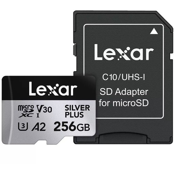 Lexar microSDXC Silver Plus 256GB με αντάπτορα image 4