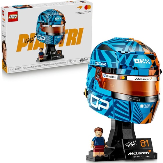 LEGO® Editions McLaren Mastercard F1® Team Oscar Piastri Helmet (43017) image 6