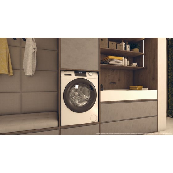 HAIER HW100-BP14929A-S 10 kg 1.400 Στροφές Λευκό Πλυντήριο Ρούχων image 8