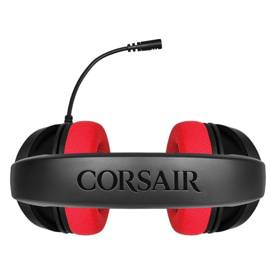 Headset CORSAIR HS35 Gaming Headset Red image 4