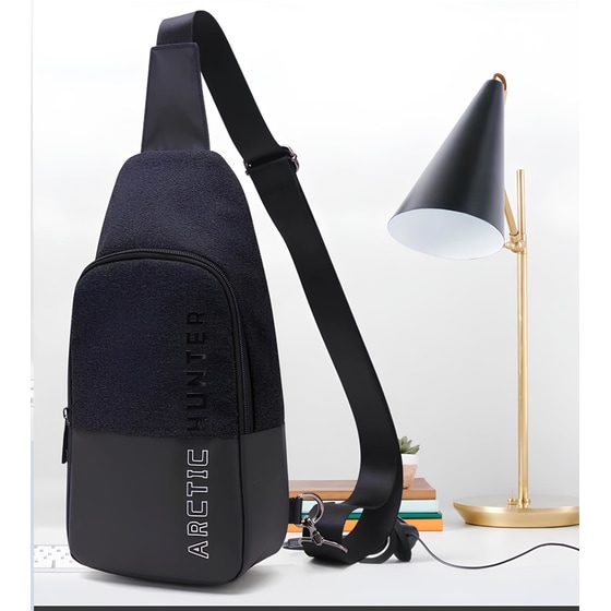 Τσάντα Crossbody Arctic Hunter XB0058-BK -3,7lt - Μαύρη image 4