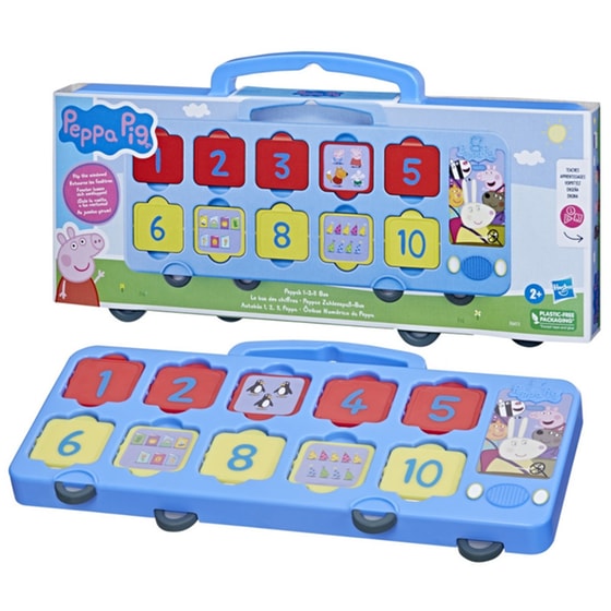 Hasbro Peppa Pig Learn With Peppa's Bus (F6411) image 1