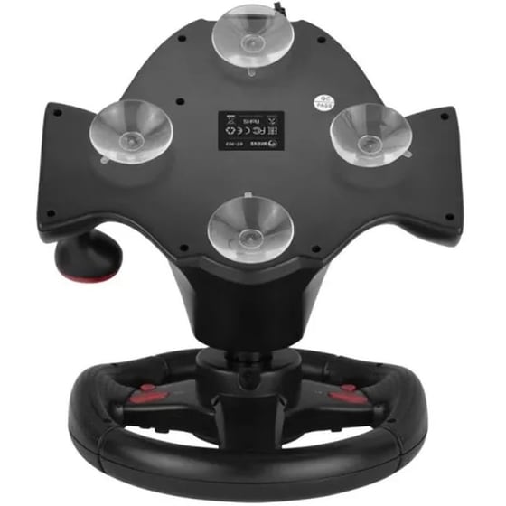 Xtrike Me GP903 Τιμονιέρα με Πετάλια για PS4,PS3,Xbox One,PC - Μαύρο image 3