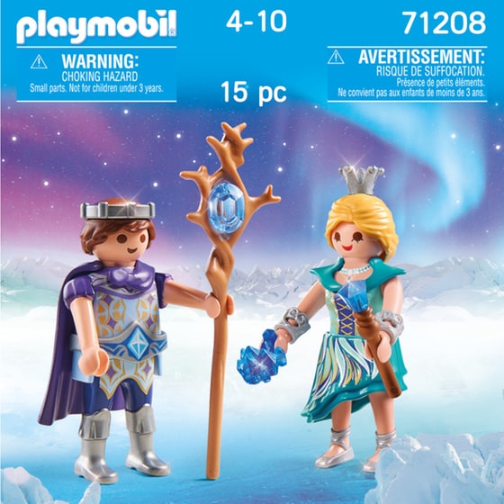 PLAYMOBIL® Duo Pack Magic Πριγκιπικό ζεύγος του Παγωμένου Βασιλείου (71208) image 4