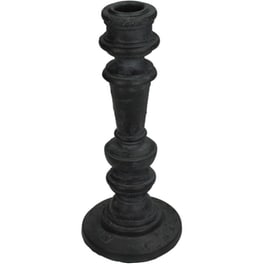 Κηροπήγιο ArteLibre Μαύρο Polyresin 8.5 x 8.5 x 20 cm