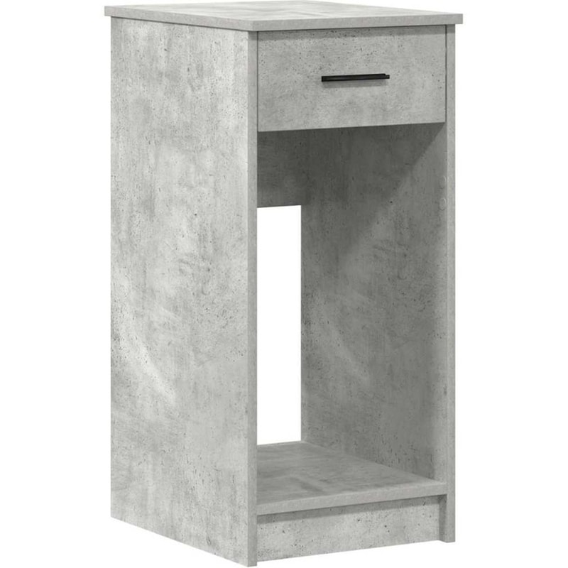 Βάση Πύργου Υπολογιστή VidaXL με Συρτάρι 35x45x77 cm - Γκρι Σκυροδέματος