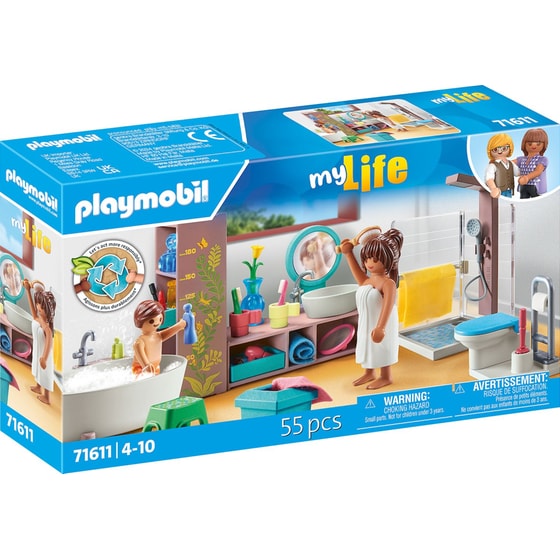 PLAYMOBIL® My Life Μοντέρνο Μπάνιο (71611) image 0