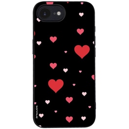 Θήκη Apple iPhone 16e - Sonique Heart Series - Black