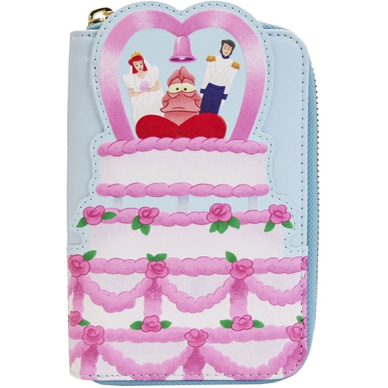 Πορτοφόλι Loungefly Disney - The Little Mermaid - Wedding Cake με Φερμουάρ (WDWA2447) image 0