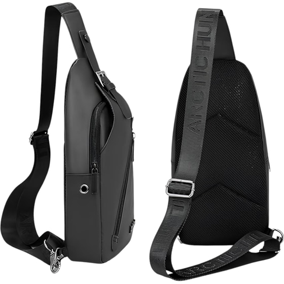Τσάντα Crossbody Arctic Hunter XB13006-BK - 3,8lt - Μαύρη image 1