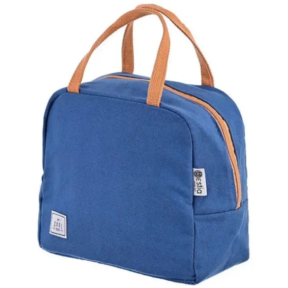 Τσαντάκι Φαγητού Estia Home Art Denim Blue 6L image 1