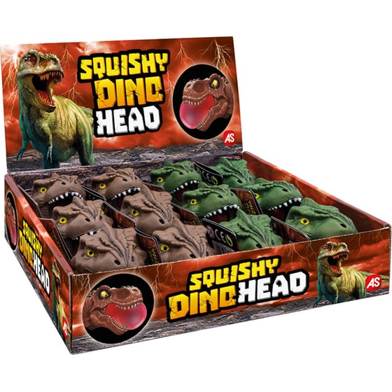 Ζουληχτό Κεφάλι Δεινοσαύρου σε 2 Χρώματα 1 Τμχ - Τυχαία Επιλογή Σχεδίου image 10