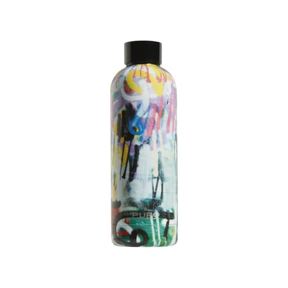 Puro Hot Cold Graffiti Bottle 500ml – Μαύρο image 0