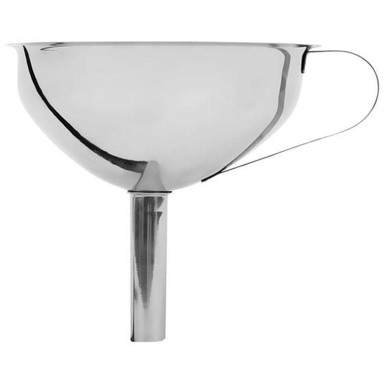 Χωνί Spitishop 146569 Ανοξείδωτο Φ13x10.8 cm - Ασημί image 1
