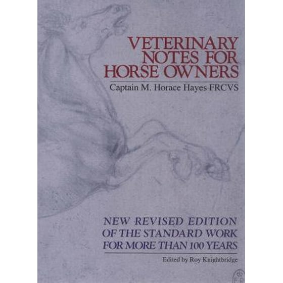 Veterinary Notes For Horse Owners image 0