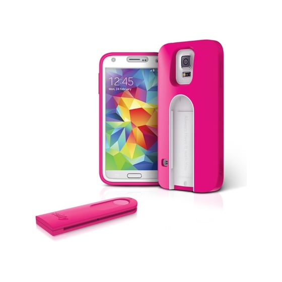Θήκη Samsung Galaxy S5 - iLuv Selfy Case SS5SELFRP Ροζ image 1