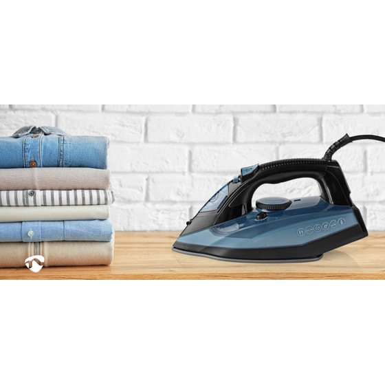 NEDIS IRON2000 2600W Μαύρο Σίδερο Ατμού image 1