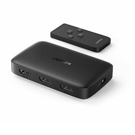 HDMI Switch Ugreen CM332 Network Switch Unmanaged L2 4K (30 Hz) Black