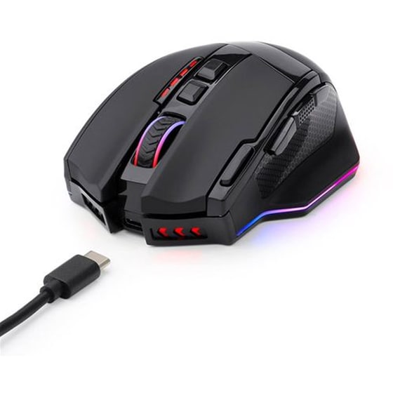 Redragon Sniper Pro M801P-RGB Gaming Ασύρματο Ποντίκι - Black image 3