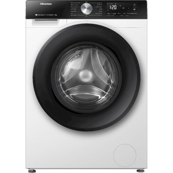 HISENSE WF3S8043BW3 8 kg 1400 Στροφές Λευκό Πλυντήριο Ρούχων image 0
