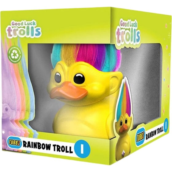 Φιγούρα Numskull Tubbz Trolls 9 cm - Rainbow Troll image 2