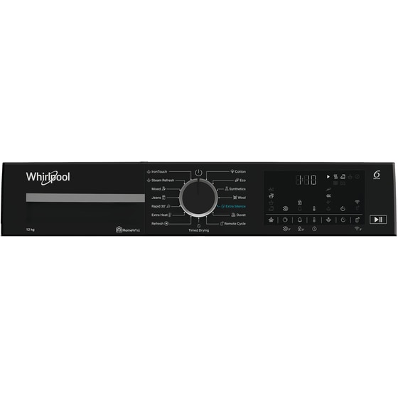 WHIRLPOOL WP E12X WBS EE Στεγνωτήριο 12kg με Αντλία Θερμότητας image 2