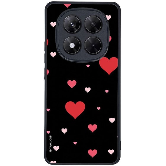 Θήκη Xiaomi Redmi Note 14 Pro 5G / Poco X7 - Sonique Heart Series - Black image 0