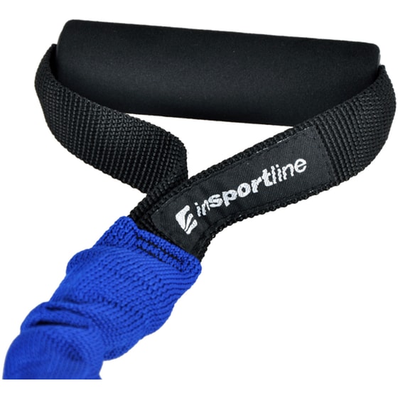 Λάστιχο Αντίστασης InSportline Σκληρό 130x1.2 cm - Μπλε image 1