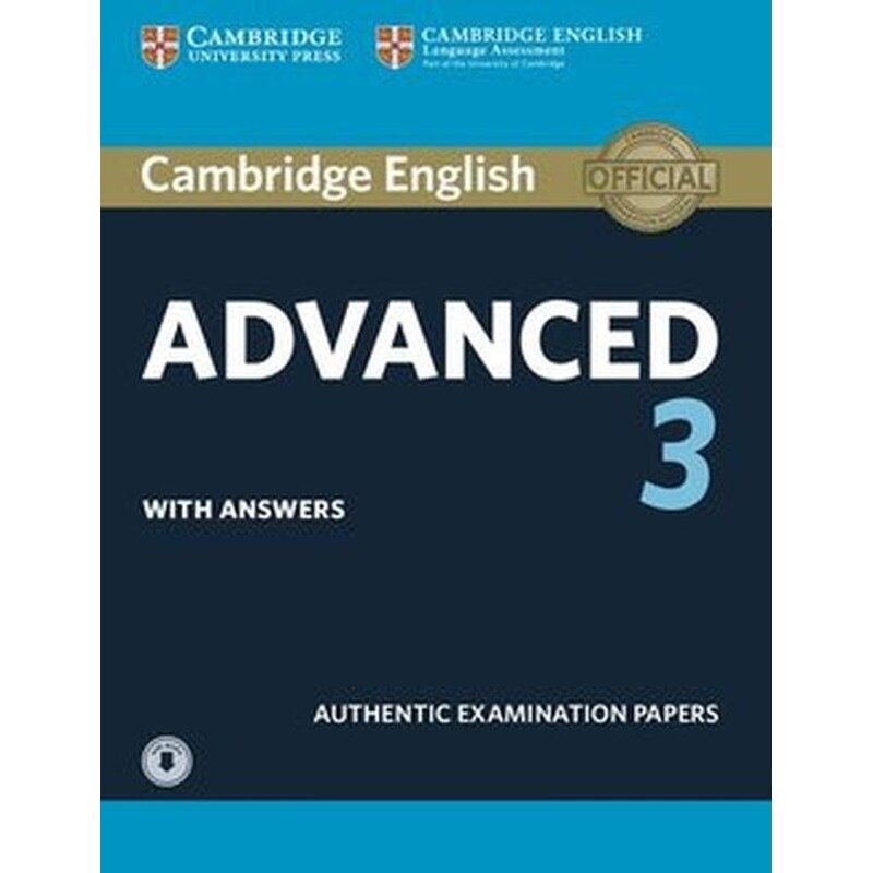 Cambridge English Advanced 3 Students Book with Answers with Audio 1318868